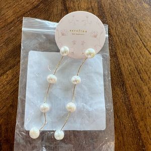 Leonor earrings by Serefina. NWT!